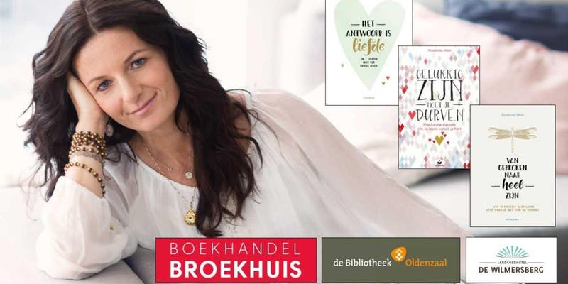 Een avond met Rosalinda Weel over innerlijke rust, geluk en liefde op 25 juni in Wilmersberg.