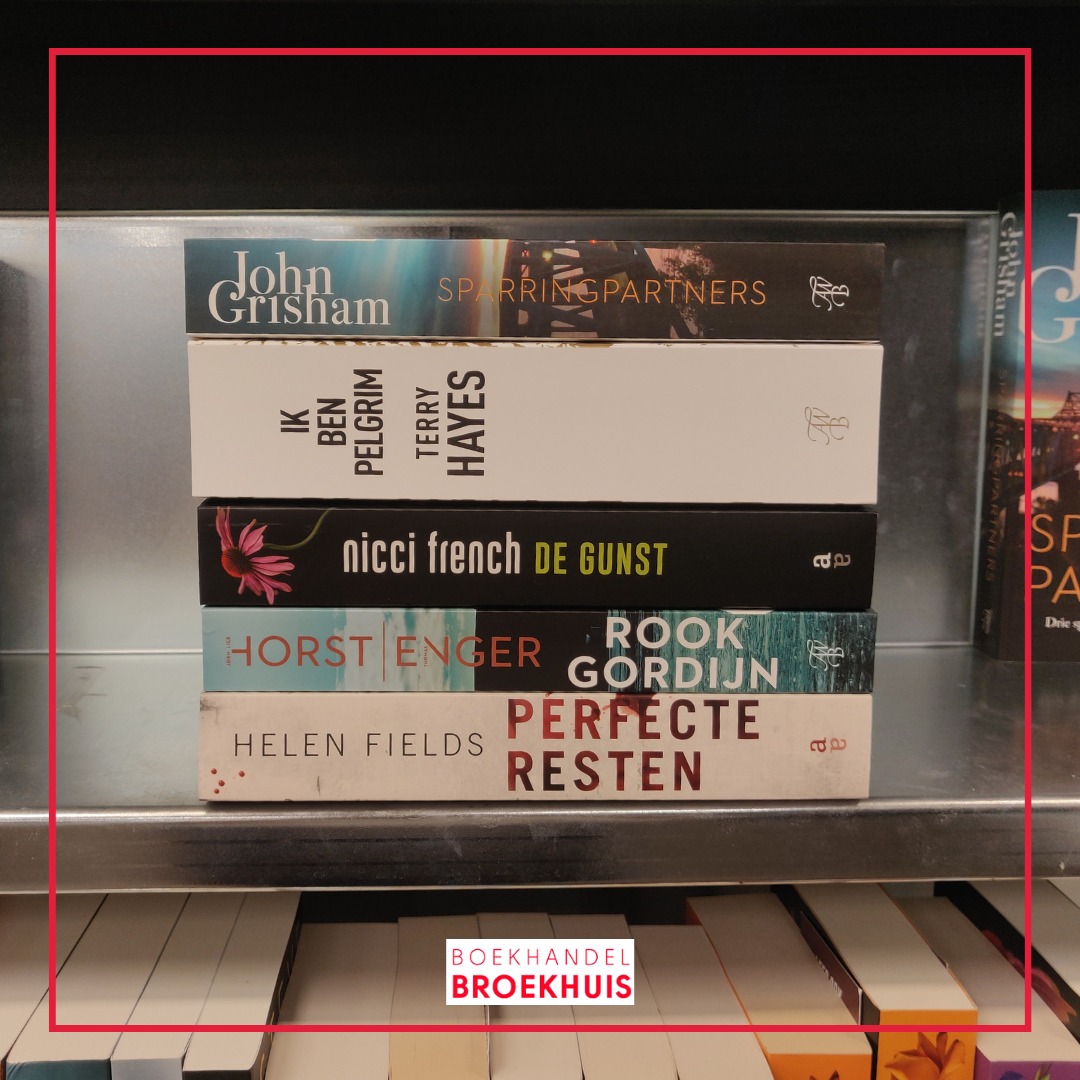 Lees een thriller op je vrije zondag👻