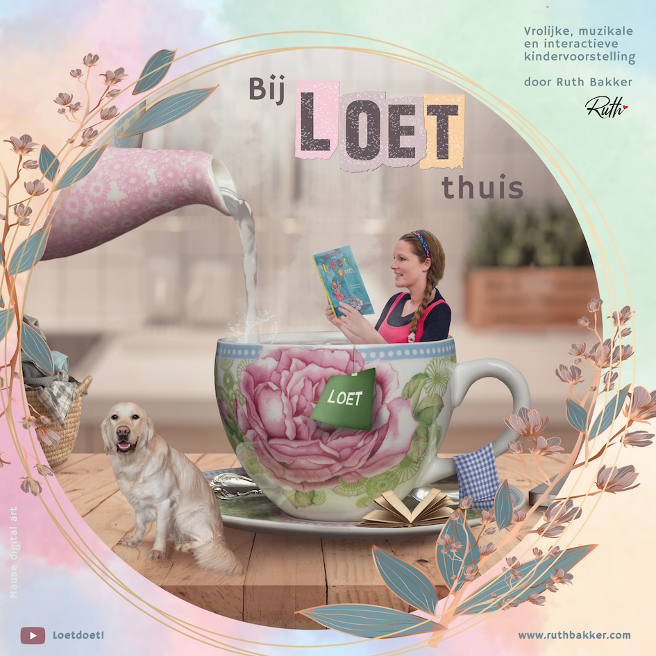 Zaterdag 14 oktober theatervoorstelling BIJ LOET THUIS!