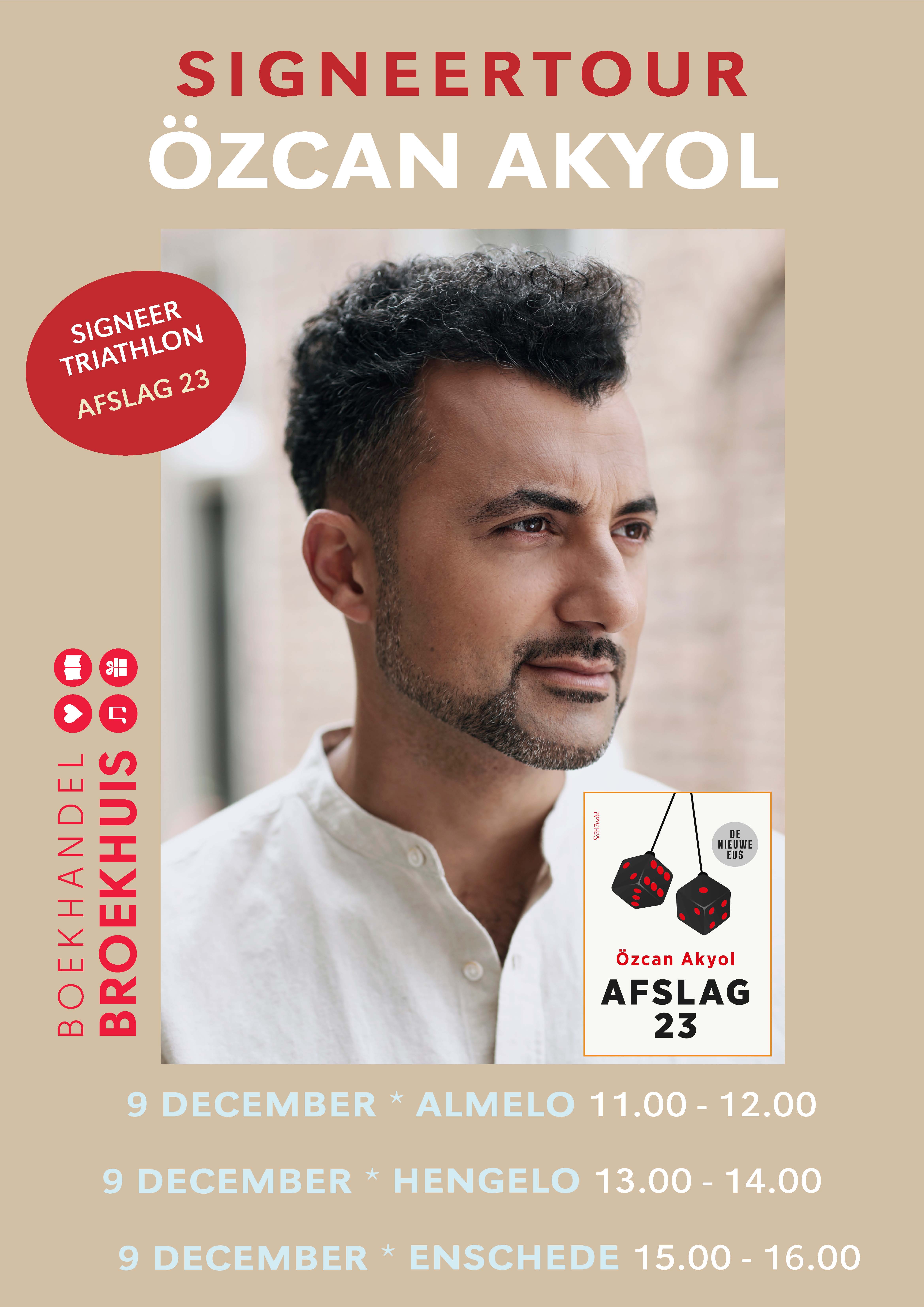 Meet & Greet Özcan Akyol (Eus) 9 december Broekhuis Hengelo