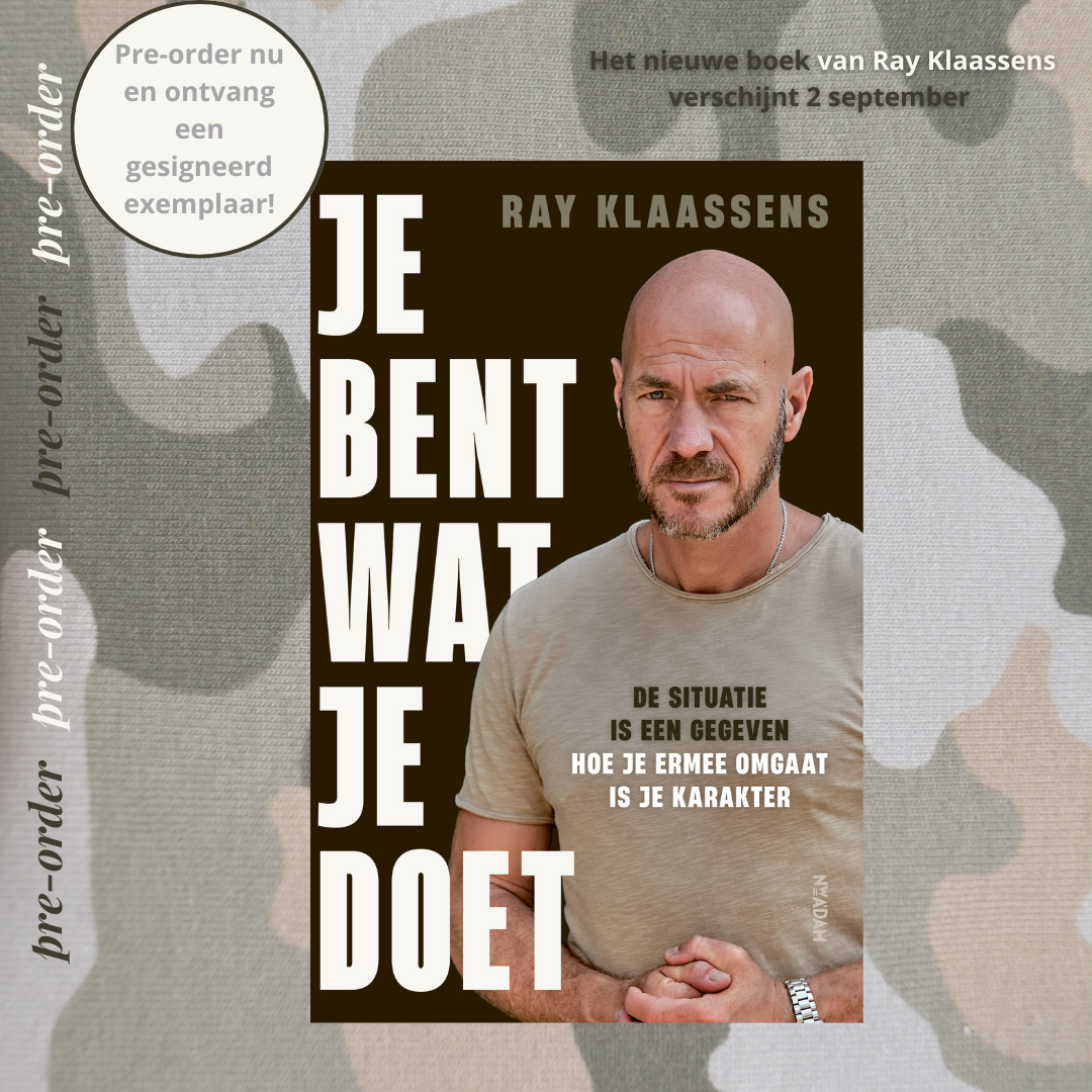 Pre-order 'Je bent wat je doet' van Ray Klaassens