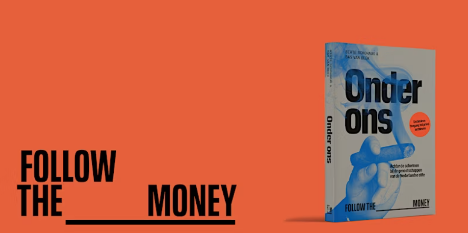 Follow the Money – Onder ons: achter de schermen bij de machtigste genootschappen van Nederland Donderdag 5 juni in de Wilmersberg, De Lutte