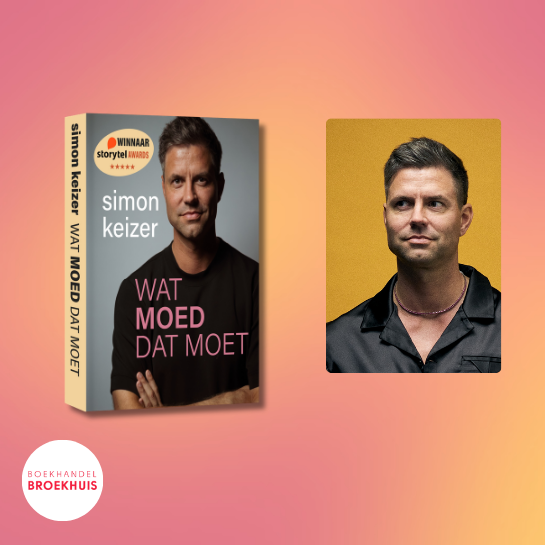 Signeertour en instore optreden Simon Keizer bij Boekhandel Broekhuis