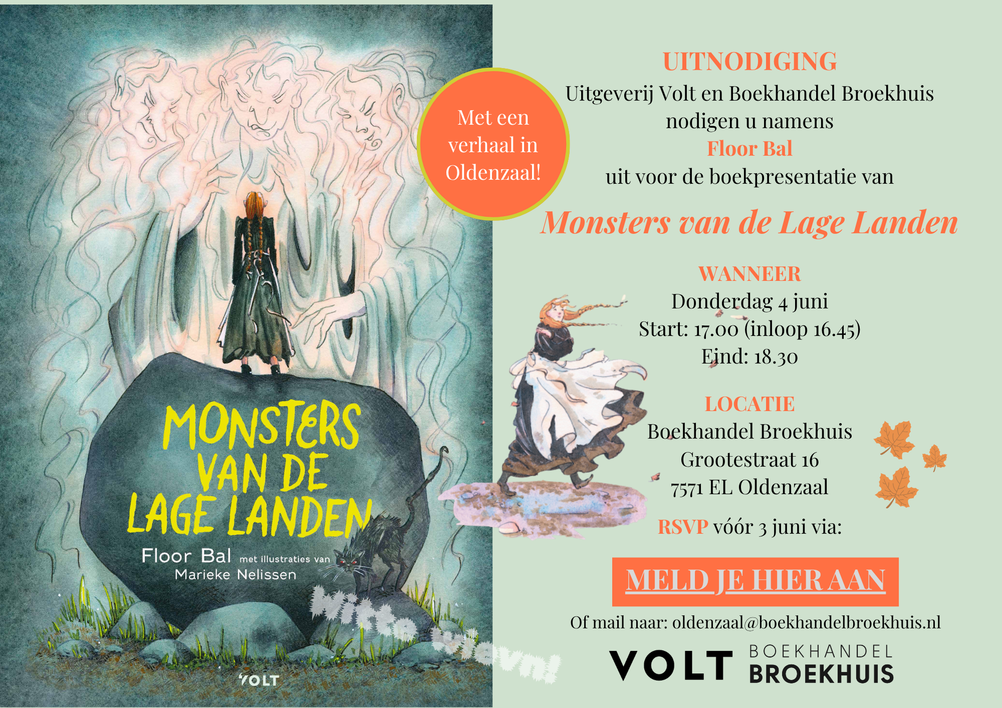 Boekpresentatie 'Monsters van de Lage Landen' van Floor Bal 