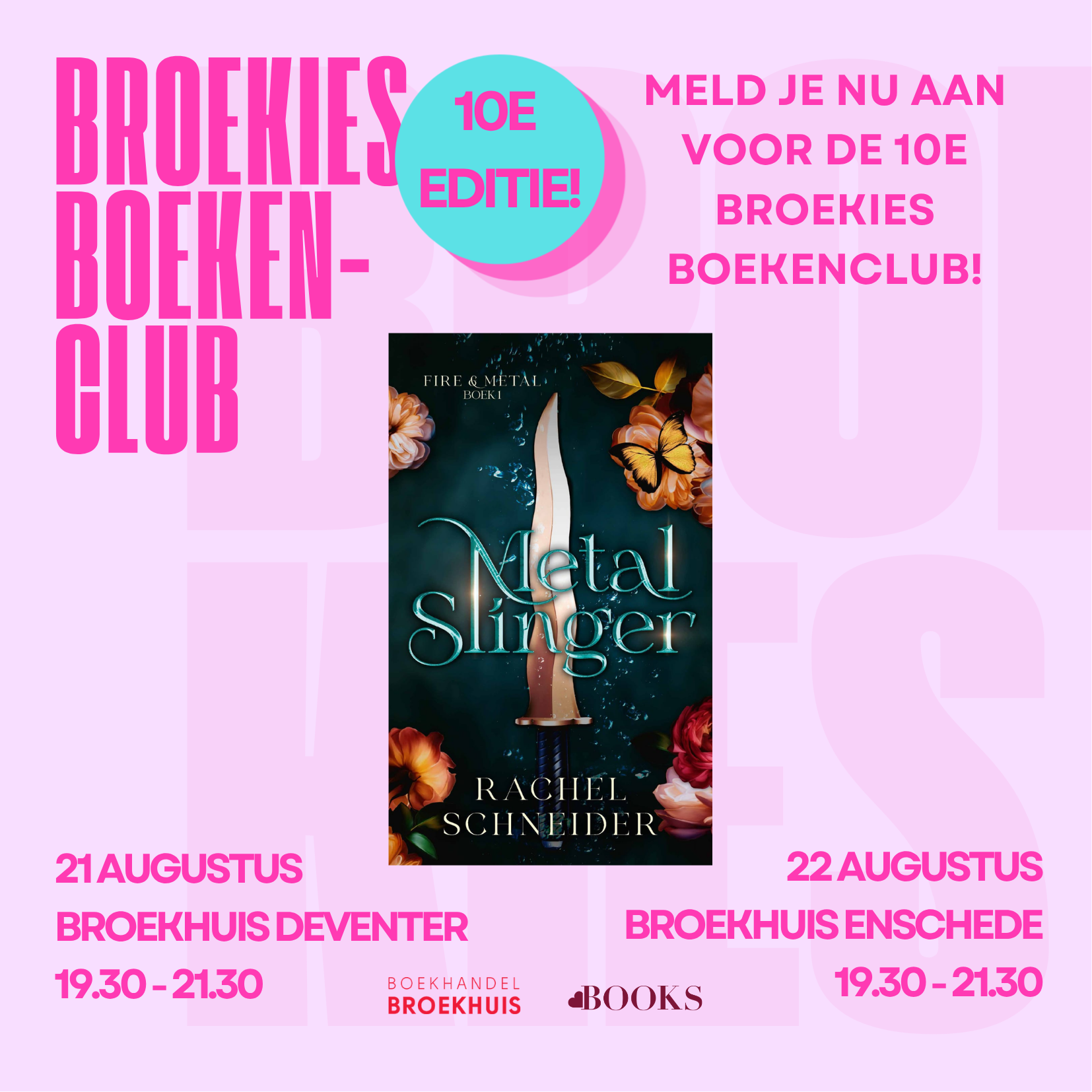 Kom jij ook naar de nieuwste Broekies leesclubavond?